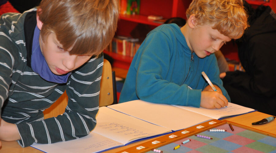 Montessoriklasse. Foto: Una Giesecke