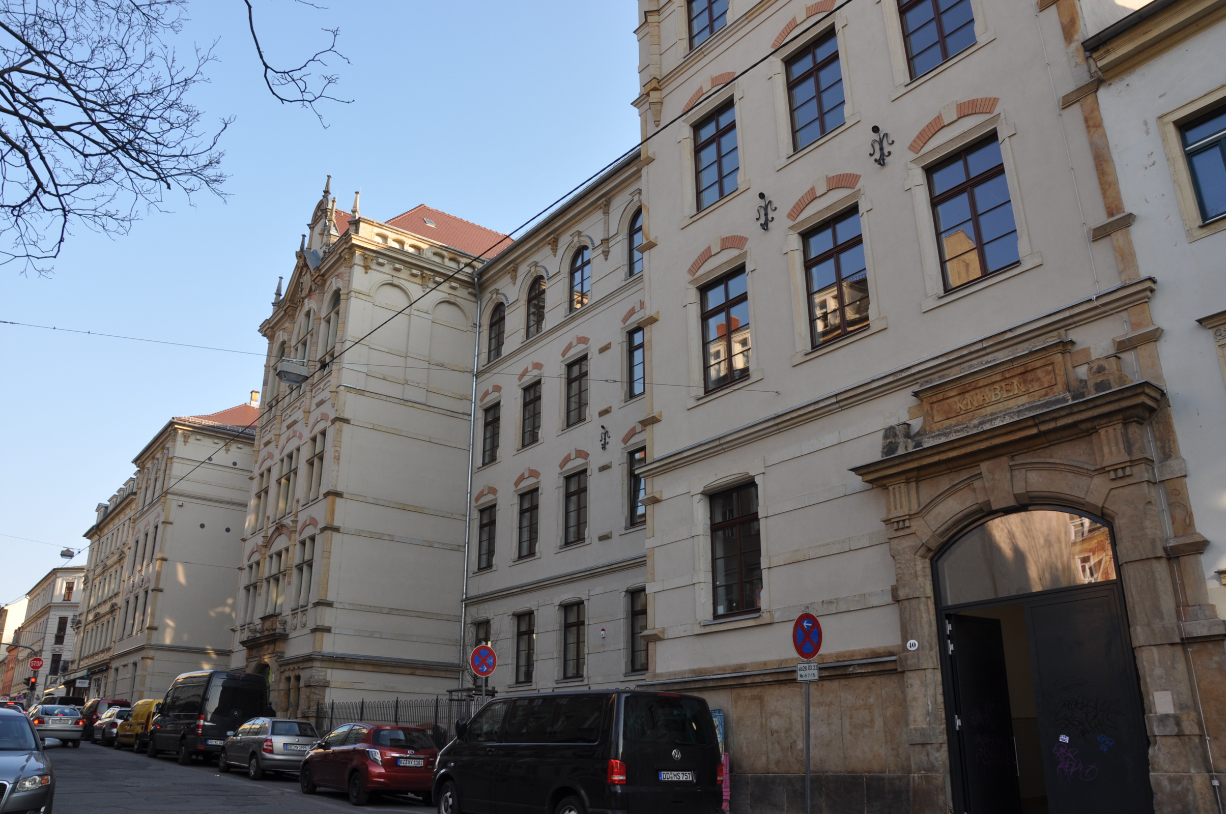 Gymnasium Dreikönigschule an der Louisenstraße Foto: Una Giesecke